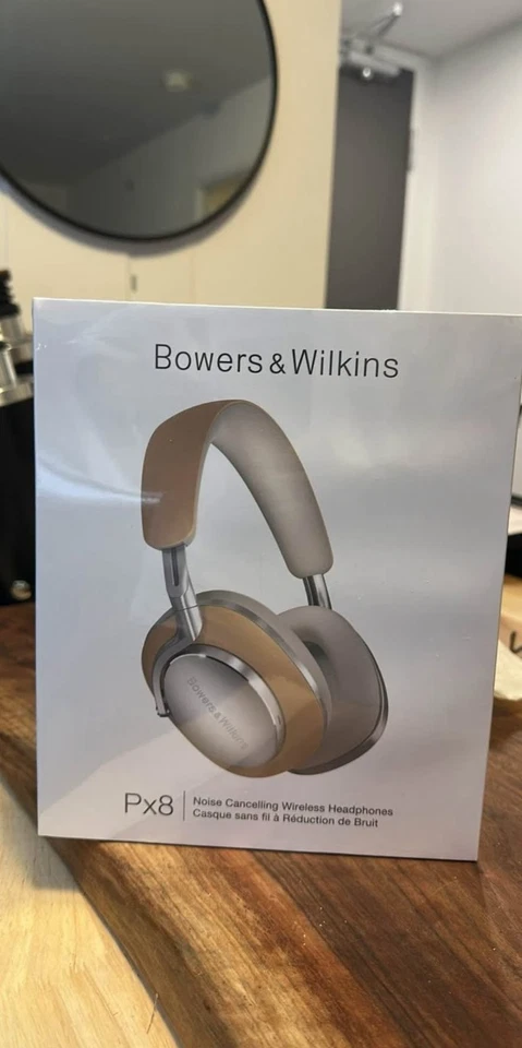 Bowers & Wilkins PX8 Noise-Cancelling Wireless Over-Ear Bluetooth Headphones - Image 1 of 1