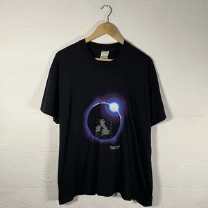 Vintage Eclipse T-Shirt 1999 Screen Stars Single Stitch XL Grafik UK Space - Bild 1 von 6