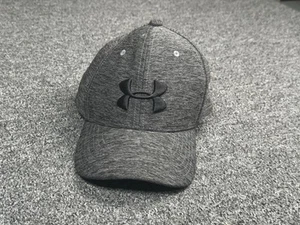 Under Armor Hat Boys Size Youth S/M Grey Baseball Hat - Picture 1 of 7