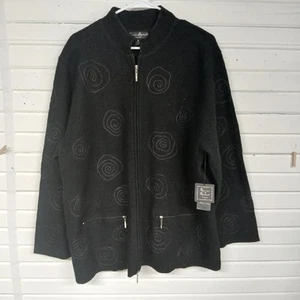 NWT Mercer & Madison 100% Wool 3x Embroided Jacket - Picture 1 of 7