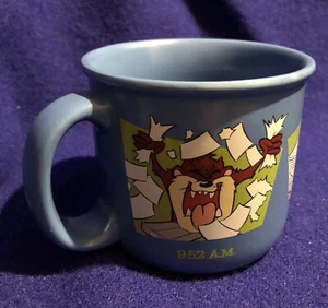 VINTAGE Looney Tunes Taz Cup “This Is Gonna Be A Long @#!* Day! Tasmanian Devil - Picture 1 of 6