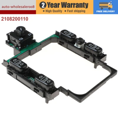 Power Window Master Control Switch Fit 1996-1997 Mercedes Benz E320 2108200110 - Image 1 of 4