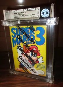 Set sfida Super Mario Bros. 3 NFR (Nintendo NES, 1990) NUOVO WATA 9.0 A+ - Foto 1 di 7