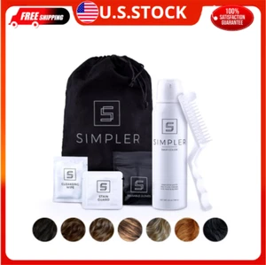 Simpler Hair Color for Men Kit for Full Gray Coverage Brown Black Hair Dye Foam - Picture 1 of 6