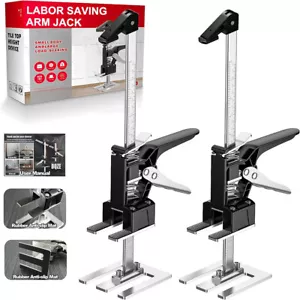 2x Lifting Arm Precision Clamping Labor-Saving Lifter Hand Jack Support Tool USA - Picture 1 of 10
