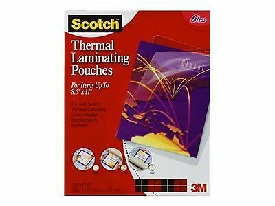 Scotch Thermal Laminating Pouches Letter Size (TP3854-50)