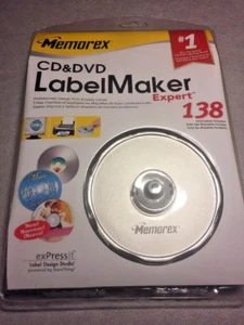 Memorex 32023947 CD/DVD Label Maker Expert 138 Etiketten insgesamt, 1500 Bilder NEU! - Bild 1 von 4
