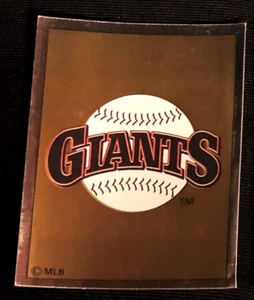 Vintage 1988  San Francisco Giants Team Logo Sticker - Foto 1 di 2