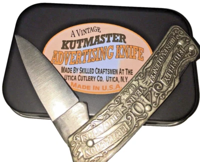 Vintage Kutmaster  Advertising  Knife 40 year Anniversary TULSA L.U.798 - Image 1 of 4