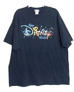 Camiseta Personaje Walt Disney World Talla 2X Logo Azul Marino De Colección Parque Temático - Imagen 1 de 8