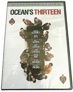 Oceans Thirteen DVD 2007 Widescreen Edition Movie Clooney Pitt Damon Garcia Mac - Foto 1 di 2