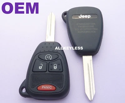 OEM JEEP BRÚJULA LIBERTY PATRIOT WRANGLER entrada sin llave mando a distancia OHT692713AA Foto 1 de 3