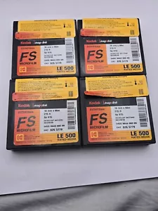 4 X KODAK ESTAR FS MICROFILM 16MM X 66M 215FT LE 500.... Expiry 2010 - Picture 1 of 5