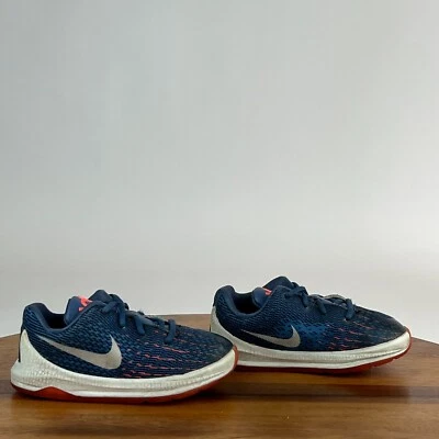 Little Kids Nike KD 8 Blue Athletic Basketball Shoes Sneakers Size 6 C GUC - Image 1 of 4