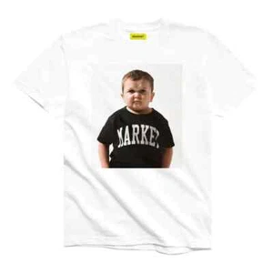 T-shirt fotografica Chinatown Market Hasbulla, bianca, taglia XXLarge (2XL), NUOVA, 2023 - Foto 1 di 5