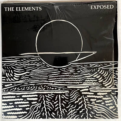 THE ELEMENTS Exposed Vinyl LP in SHRINK 1987 Indie New Wave VG+ - Image 1 of 4