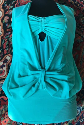 Einzigartiger styllisher Damen Badeanzug XL 80C mintgrün variabel zu tragen TOP! - Bild 1 von 4