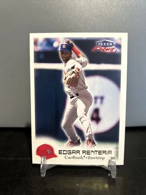 2000 Fleer Focus Baseball Edgar Renteria  St. Louis Cardinals #124 - Image 1 of 2