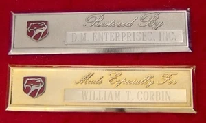 VIPER - CUSTOM ENGRAVED DASH PLAQUE - Imagen 1 de 1