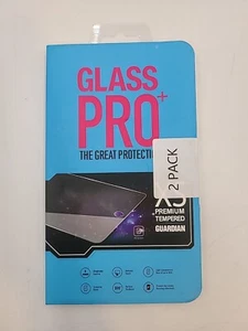 Glass Pro Plus 2 Pack Tempered Glass Protectors. Iphone 6/6s/7/8 - Picture 1 of 4