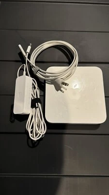 Apple Airport Extreme 802.11n Wi-Fi Wireless Base Station Mac A1143 - Image 1 of 2
