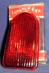 RF1137 1949 Chevrolet Chev Chevy Lynx Eye Stop Brake Tail Light Lens NORS - Picture 1 of 2