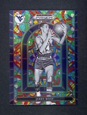 2022-23 Panini Prizm Draft Picks Jerry West Stained Glass Case Hit SSP