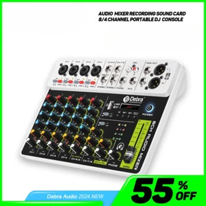 Audio Interface Mixing Console Bluetooth Record PC 48VPower Delay Repaeat Effect - Picture 1 of 26