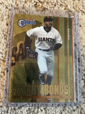 2000 Fleer Gamers Extra gold color #79 Barry Bonds Sam Francisco Giants HOF Rare - Image 1 of 2
