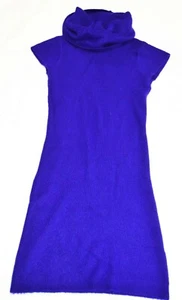 Demonia Women's Sweater Sleeveless Dress Turtleneck Stretch Purple Size Medium - Picture 1 of 7
