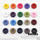 19 colors 7 size 4 Hole Buttons Bulk/Job Lot/Scrapbooking/Card Making/Crafting