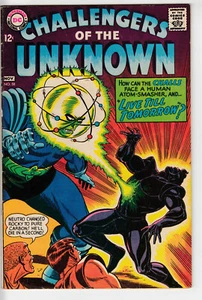 Challengers of the Unknown (1958 Series) DC #58 1967 Live Till Tomorrow - Picture 1 of 2
