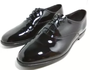 BARCLAY SCHWARZ GLANZ 16 M OXFORDS KLASSISCHE ELEGANTE SCHUHE HERREN Hochzeit Anlass - Bild 1 von 12