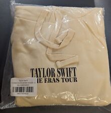 Taylor Swift Official Eras Tour Hooded Sweatshirt - Tan - New - Size Small 