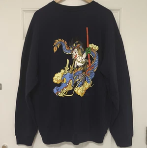 UNIQLO UT Dragon Ball DAIMA Sweatshirts Navy XL 2025 Limited Edition SOLD OUT UK - Picture 1 of 14