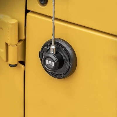 Cubierta base antena radio Jeep para Jeep Wrangler 07-25 JK JL JLU Gladiator JT Foto 1 de 4