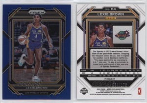 2023 Panini Prizm WNBA Blue Prizm /175 Lexie Brown #84