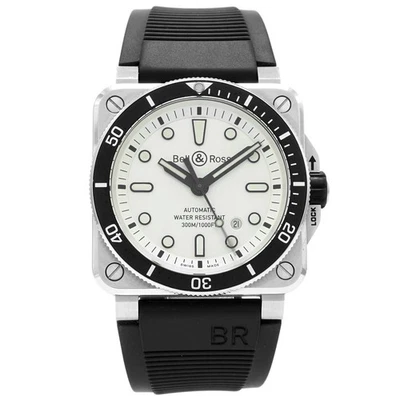 Reloj Bell and Ross Bell & Ross Diver Tipo BR03 Blanco Buzo BR0392-D - Foto 1 de 4