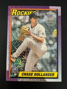 2025 Topps Update CHASE DOLLANDER Silver Pack Mojo RC U90C-48 ROCKIES - Picture 1 of 2