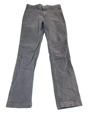 Carhartt Straight Fit Rigby Rugged Flex Pant Mens 33x34 Gray Skinny - Image 1 of 4