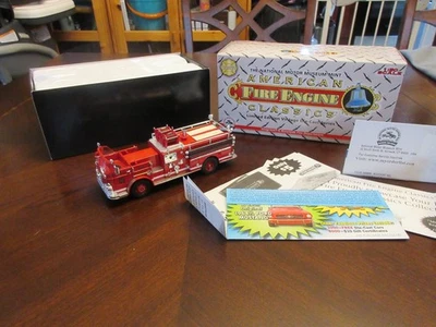 1:50 Corgi 1960 Seagrave K Riverside Fire Department Pumper Truck - Image 1 of 4