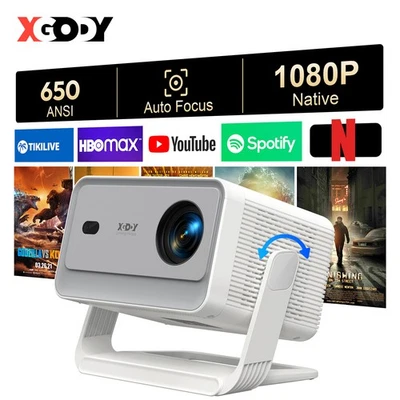 2025 Beamer HD WiFi Projektor Heimkino Automatische Hindernisvermeidung - Bild 1 von 4