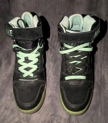 Туфли женские Nike Air Revolution Sky Hi QS черные арктические зеленые 624181-003 размер 7,5 - Изображение 1 из 4