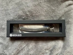 Böker Rasiermesser Damast Carbon, Neu, OVP - Bild 1 von 5