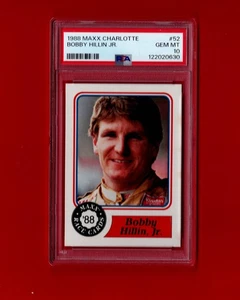 1988 Maxx (Char)  #52 Bobby Hillin Jr PSA 10 Gem Mint $$$$ - Picture 1 of 2