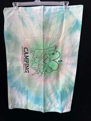 Funda de almohada Jellystone Park MD Yogi Bear I Love Camping tie dye Foto 1 de 3
