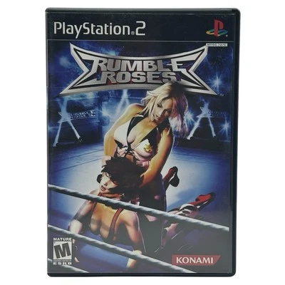 Disco y estuche de juego probado Rumble Roses (Sony PlayStation 2, 2004) PS2 Foto 1 de 4