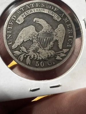 1836 Large Half Cent Ltr Edge VF10 #85 - Image 1 of 3