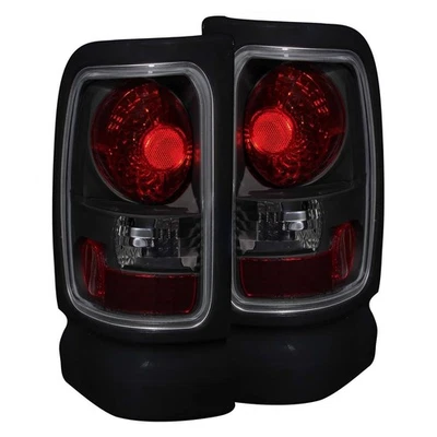 Anzo 211170 Dark Smoke Lens Tail Lights for 94-01 Dodge Ram 1500 / 2500 / 3500 Foto 1 de 4