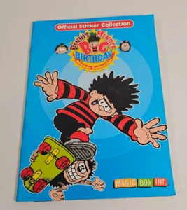 Dennis The Menace Beano Sticker Album Big Birthday 2001 - complete! - Picture 1 of 14